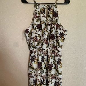 Halter-top romper
